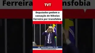 Deputados pedem a #cassa&ccedil;&atilde;o de #NikolasFerreira por #transfobia #not&iacute;ciasdodia #tvt #Shorts