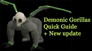 OSRS Demonic Gorillas Quick Guide (+ new update)