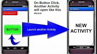 [ KOTLIN ] LAUNCH NEW ACTIVITY ON BUTTON CLICK, ANDROID STUDIO TUTORIAL [ FREE SOURCE CODE ]  INTENT