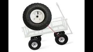 Bolig 10 Inch Replacement Wheel Compatible with Gorilla Carts - Overview