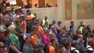 Inside Capitol - HB 2020 Protest Rally