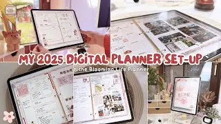 My 2025 Digital Planner Set Up // How I'll stay organized in 2025