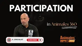 Participation in Animales 360 | K-9 Specialist Dennis Urrutia