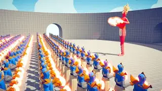 HOW MANY DEVOUT GAUNTLET TO TAKE DOWN SUPER BOXER - Totally Accurate Battle Simulator TABS