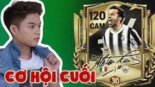 Cơ Hội Cuối Cùng Để Sở Hữu Del Piero Phiên Bản Chữ Kí ? | Vũ Liz FC Mobile VN