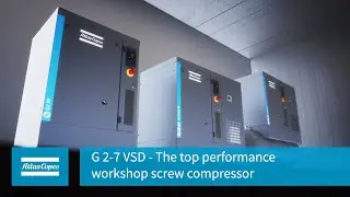 Atlas Copco G 2-7 VSD | Высокопроизводительный винтовой компрессор для мастерских