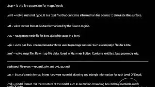 6 Common File Types in Source SDK & Authoring Tools Tutorial