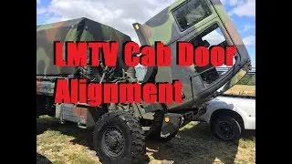 FMTV CAB DOOR ALIGNMENT #7