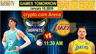 NBA Regular Season Result - January 15, 2026/NBA Schedule and Standings/Day 84
