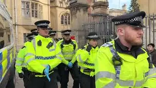Palestine arrests in Oxford - 18th Nov 2025