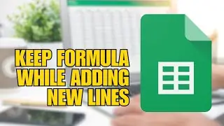 😍 BEGINNER: Google Sheets: How to Keep Formula While Adding New Lines to Database | Solution