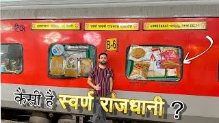 Rajdhani Express 3AC Food Review | Ahmedabad to New Delhi Full Journey | Indian Railways | TrainVlog