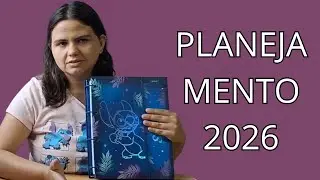 Como vou me planejar em 2026 | Tour pelo meu Fichário