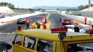 German Supra 1/4  Mile Record at Hockenheimring