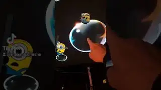 black tag minions # bubblepop # new movies # magic trick #interactive #TV