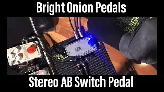 Bright Onion Pedals Stereo AB switch Dream Theater Take The Time unison solo cover Kevin Moore