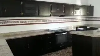 Cocina de granito ornamental