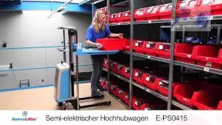 HanseLifter Semi-elektrischer Hochhubwagen E-PS0415