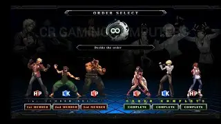 King of Fighters XIII KOF XIII Game Play Ralf, Shen, Kensou
