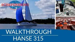Hanse 315 for sale | Yacht Walkthrough | Schepenkring jachtmakelaars | Krekelberg Nautic