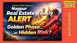 Nagpur Real Estate Weekly UpdateNagpur Real Estate में बड़ा मोड़! Golden Phase या बड़ा Risk?