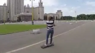 NiMoRika: Longboarding Moscow. Trailer.