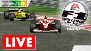 MAIS UMA VEZ FLAGAMER JOGA F1 CHALLENGE 99-02 ONLINE | Live Retr&ocirc;