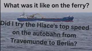 2. Дешевая поездка на Hiace по Европе. Чтобы вернуть Hayabusa домой.