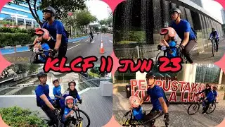 KLCFM 11 Jun | Kuala Lumpur Car Free Morning | Cyling | Raden Gowes Family
