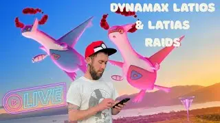 ✈️Dynamax Latias & Latios Max Battle Weekend!✈️  Pok&eacute;mon Go LIVE!🤞