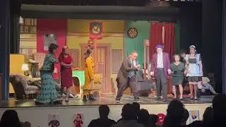 Visitor Cop scene - Clue on Stage