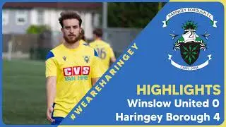 Winslow United 0-4 Haringey Borough -  9/8/25 - Spartan South Midlands Football League
