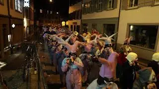 Opti-Mischte am G&auml;ssle an der Basler Fasnacht 2022