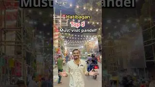 Top 5 Pandel Hatibagan || Durgapujo 2025 || Pandel hopping ||
