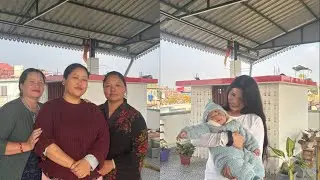 Makha Sankranthi Vlog❤️Mama ko ghr ma Invitation #familyvlog #occasion #fypp #ytvideos 