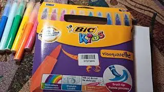 Обзор Фломастеры BIC Visaquarelle 10 цветов 10 шт (3270220001553) из Rozetka