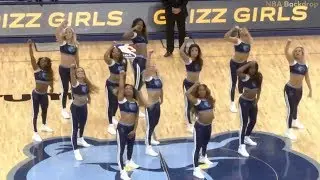 GRIZZ GIRLS | Memphis Grizzlies Dancers | Charlotte @ Memphis | NBA Preseason | October 14, 2019