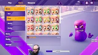 VOD: First Time Trying WORMS RUMBLE | WORMS BATTLE ROYALE! #wormsrumble #worms #gaming