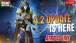 BGMI 4.2 Update Live Road to 1.5K Subscribers | bgmi telugu || stream no:41 #Atroislive#bgmi#pubg