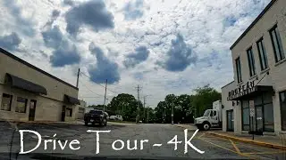 Driving Through College Park, GA - Atlanta Suburb - 4K