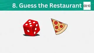 Can you Guess the Fast Food Restaurant by Emoji's! #foodquiz #powerquiz  #riddle #viralvideo