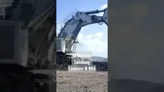 Virall Terbesar Didunia!!Excavator Liebherr R994.#shorts #liebherr#tambang