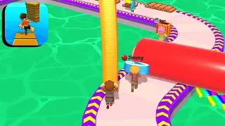 Shortcut Run - All Levels Gameplay Android,ios (Levels 393-403)