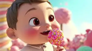 🎵 Candy Cloud Town | Sweet Rhyming Poem for Kids (Ages 3&ndash;4) 👶🍬