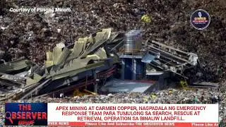 RESPONSABLENG MINERO, TUMULONG NA SA PAGHAHANAP NG NATABUNAN SA BINALIW.