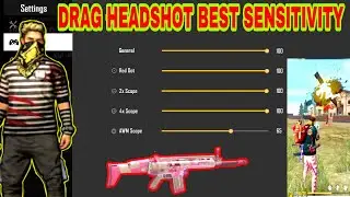 FREE FIRE DRAG SHOT SENSITIVITY।।FREE FIRE AUTO HEADSHOTS SETTING।।LEGENDER GAMING