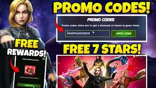 PROMO CODES GIVEAWAY?! FREE 7 STARS + FREE REWARDS | MCOC