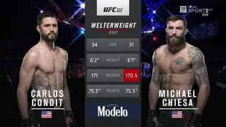 Carlos Condit vs Michael Chiesa