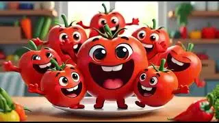 Aha Tamatar Wow Tamatar | Fun Kids Fast Song | Cute Cartoon Rhyme
