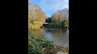 Walking through &Oslash;rstedsparken and some of inner city, Copenhagen
